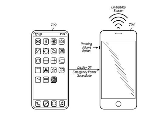 苹果专利显示未来iPhone无需信号也可以充当紧急信标